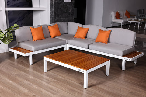 Sunshine Couch & Side Table Set