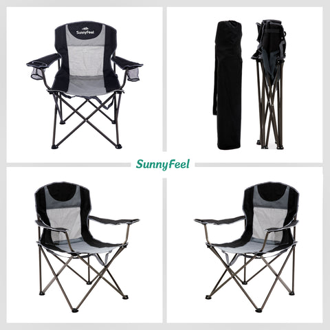 Sunnyfeel AC2210 Folding Camping Chair, Portable Camp Chairs