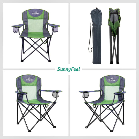 Sunnyfeel AC2210 Folding Camping Chair, Portable Camp Chairs