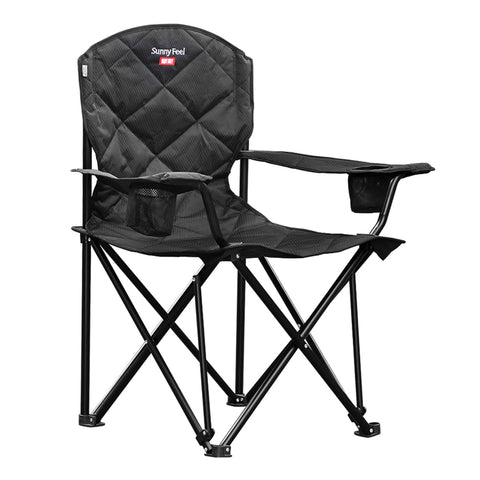 SunnyFeel AC2409 Camping Chair for Adults, Heavy Duty 800 lbs, Oversized Outdoor Lawn Chairs