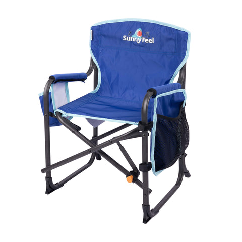 SunnyFeel AC3065C Kids Camping Directors Chair, Portable Camp Chairs for Outdoor