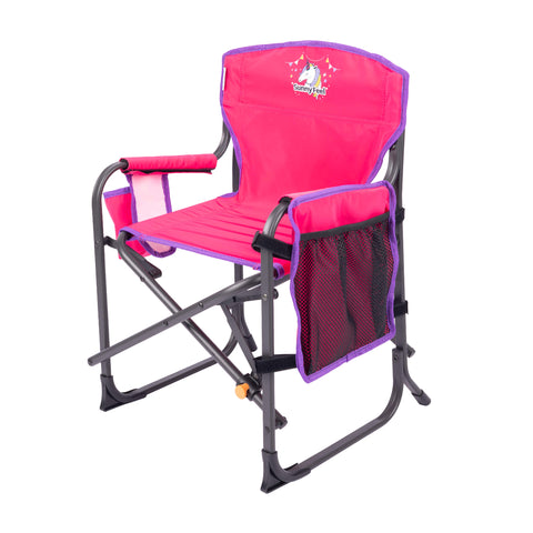 SunnyFeel AC3065C Kids Camping Directors Chair, Portable Camp Chairs for Outdoor