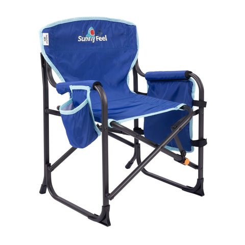 SunnyFeel AC3065C Kids Camping Directors Chair, Portable Camp Chairs for Outdoor